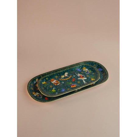 Пара чайная Щелкунчик и мышиный король 440мл зеленый YQ25002