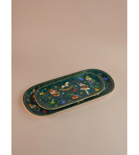 Пара чайная Щелкунчик и мышиный король 440мл зеленый YQ25002