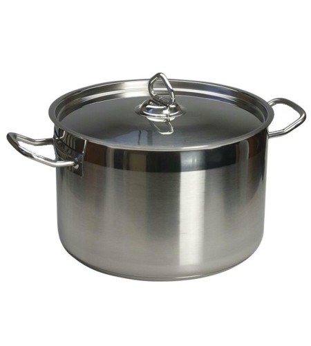 Кастрюля 11л нерж.двойное дно d=295