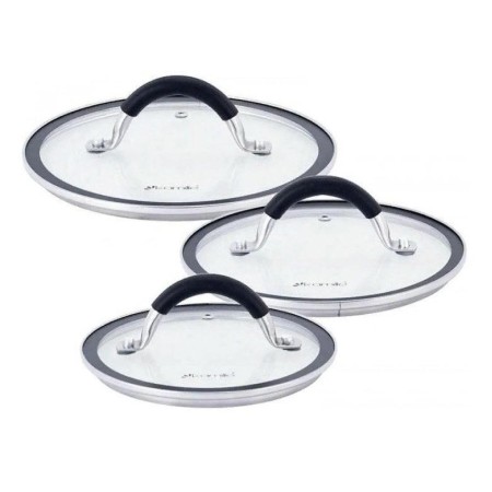 Набор кастрюль Kamille КМ-5752 2л + 2,7л + 3,7л