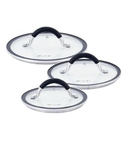 Набор кастрюль Kamille КМ-5752 2л + 2,7л + 3,7л