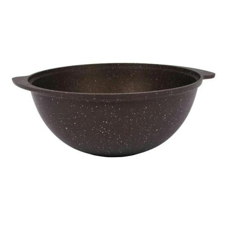 Казан для плова 4,5л кофейный мрамор