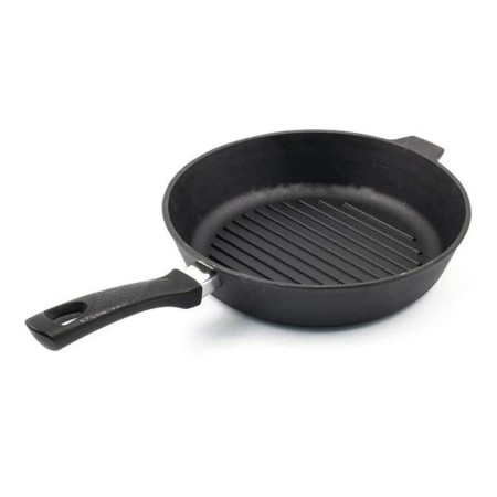 Сковорода-гриль Камская посуда 280х60см чугунная г8063