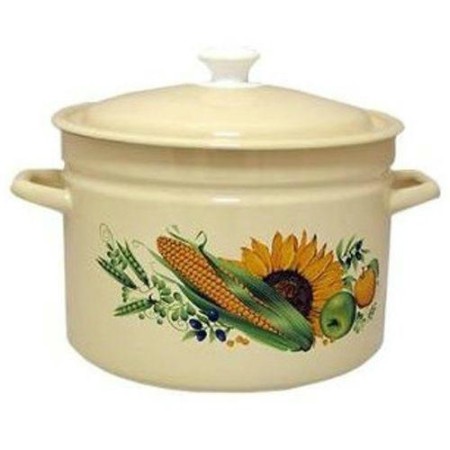 Кастрюля с бортиком 8л