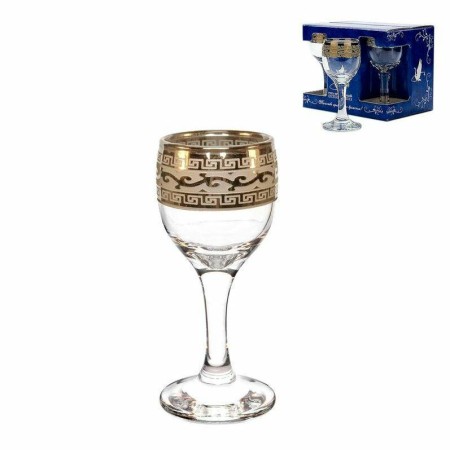 Набор рюмок Бистро с рисунком Версаче 60мл 6шт.