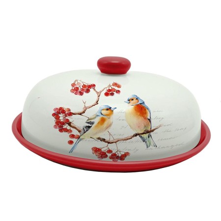 Блюдо для блинов Prima Collection Птицы на ветке 23см HC604R-C2