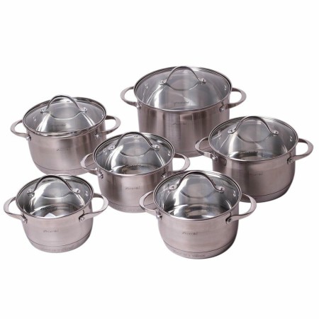 Набор кастрюль Kamille КМ-4704S 1,8л, 2,3л, 3,3л и 5,8л.