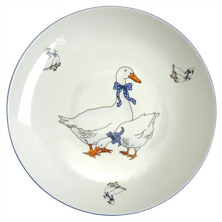 Сухарница Гуси d270мм 1300см3 ф.23а 9С1429/1Ф34