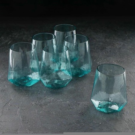 Набор стаканов Magistro Дарио 450мл 6 шт изумруд 6784507