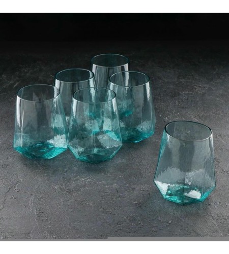Набор стаканов Magistro Дарио 450мл 6 шт изумруд 6784507