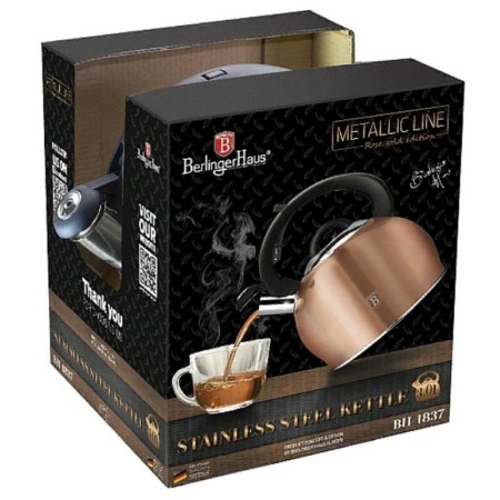 Чайник Rosegold Metallic Line 3л