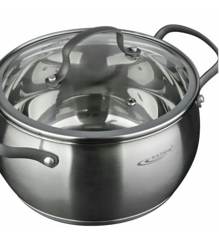 Кастрюля Катунь Агата 6,1л d24х14см КТ19-D-24