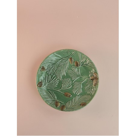 Тарелка десертная Green Pine 17см 145-207