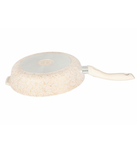 Сковорода Kukmara Грация белый/золотой 28см сгбз281а