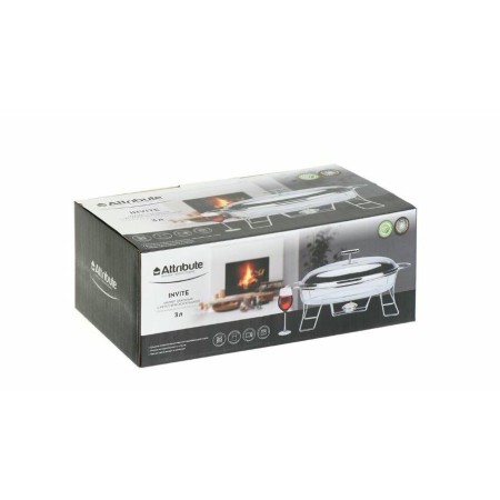 Мармит сервировочный Attribute Invite с крышкой ABI010