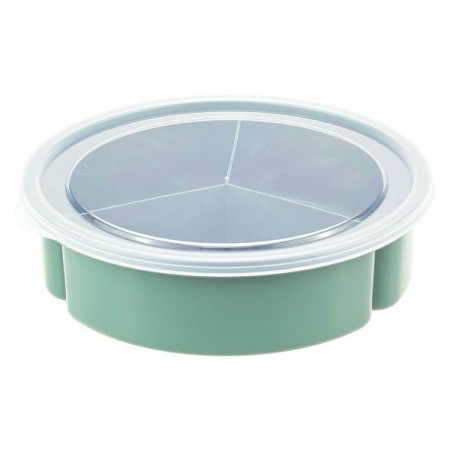 Менажница iDEA 3-секционная с крышкой 300мл М1124