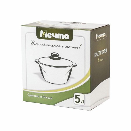 Кастрюля Мечта Гранит 5л 45701