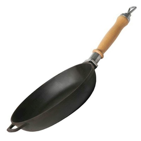 Сковорода чугунная d220мм со съемной ручкой