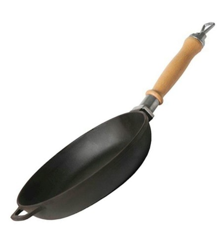 Сковорода чугунная d220мм со съемной ручкой