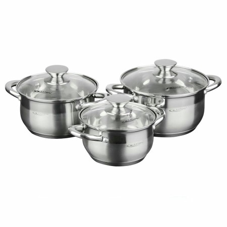 Набор кастрюль КАТУНЬ Диана 1,8л+2,5л+3,5лКТ01-А