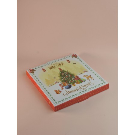 Тарелка обеденная Елка 27см 85-1705