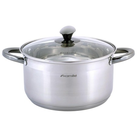Кастрюля Kamille 5л с крышкой 4924
