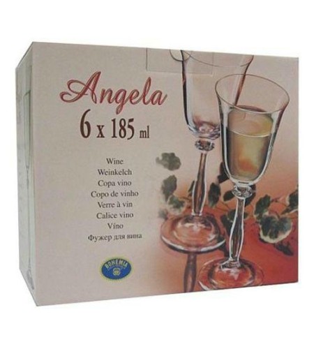 Набор бокалов для вина Анжела 6шт.