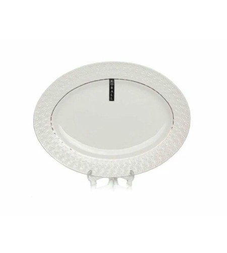 Блюдо Снежная королева овальное 31см