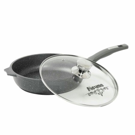 Сковорода Мечта Гранит d26см стеклянная крышка С26701