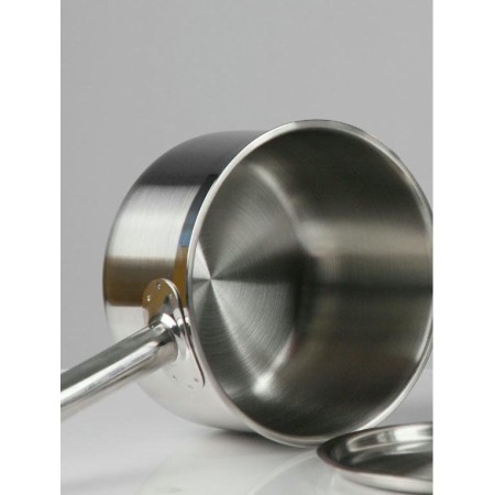 Сотейник Luxstahl 1,7л с ручкой нержавеющая сталь тройное дно