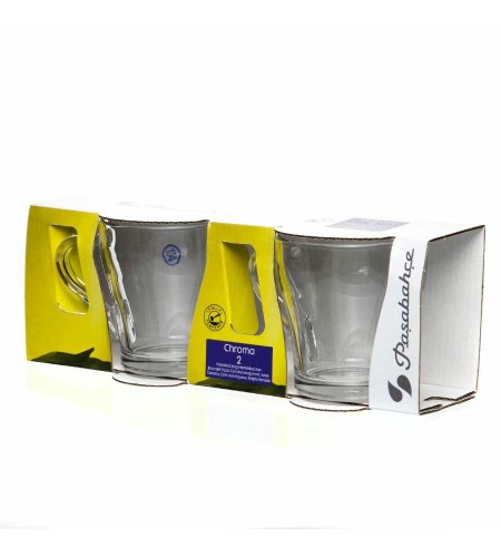 Набор кружек Pasabahce Chroma 260мл 2шт. 55773BT