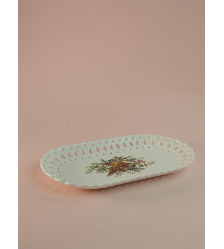 Блюдо Lefard Celebration 30см овальное 441-040