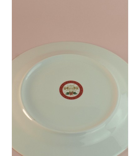 Тарелка обеденная Lefard Тройка 27см красная 85-1709