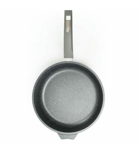 Сковорода Мечта Гранит d28см стеклянная крышка С28701