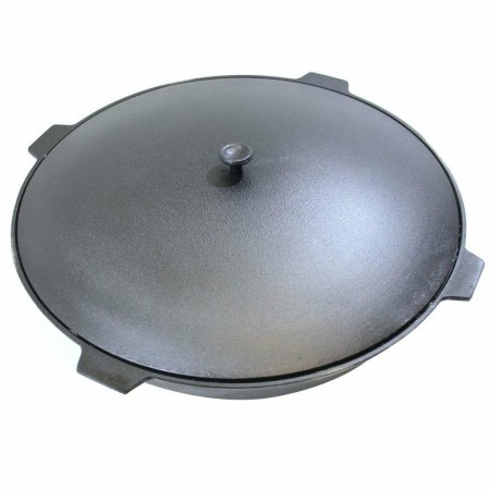 Казан литой чугунный Камская посуда 10л алюминиевая крышка