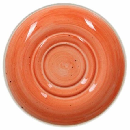 Блюдце Corone Natura 114мм коралловый фк0971