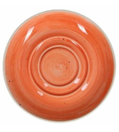 Блюдце Corone Natura 114мм коралловый фк0971