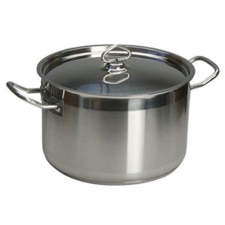 Кастрюля 5л нерж.двойное дно d=235