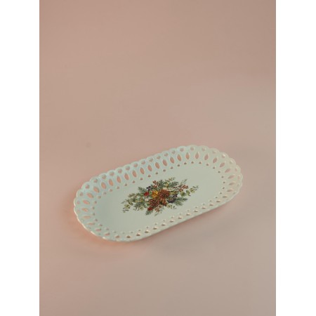 Блюдо Lefard Celebration 30см овальное 441-040