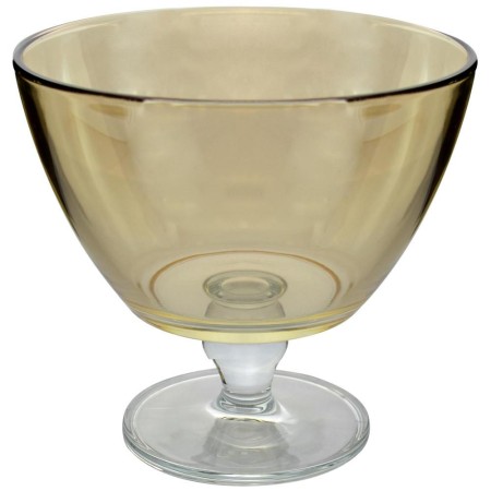 Ваза на ножке GLASSTAR Gus-Khrustalny Янтарь C-12326/S/C-2326/S