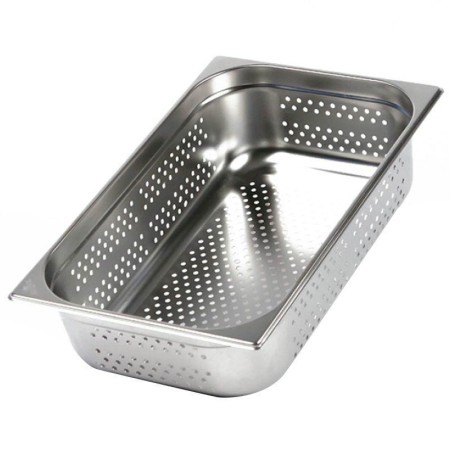 Гастроемкость перфорированная Luxstahl 1/1 530х325х100 14л
