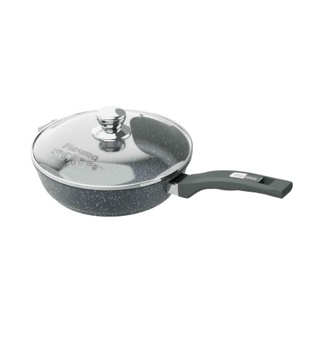 Сковорода Мечта Гранит d26см стеклянная крышка С26701