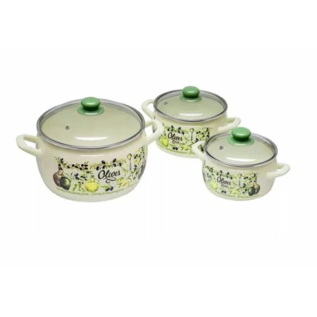 Набор кастрюль Олива Эксклюзив 3шт.