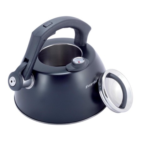 Чайник Kamille 3л со свистком и термометром 1077A