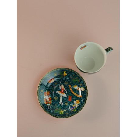 Пара чайная Щелкунчик и мышиный король 440мл зеленый YQ25002