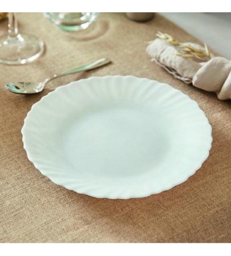 Тарелка десертная Feston 19см белая