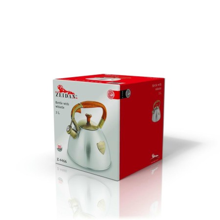Чайник ZEIDAN 3л со свистком Z-4466