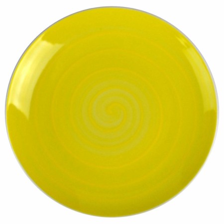 Тарелка мелкая Универсал Infinity 175мм рис.2389 желтая