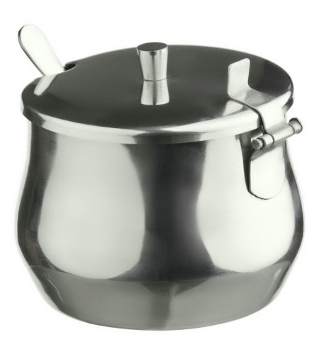 Сахарница Катунь 350мл 7,5х8,5см с ложкой 0092