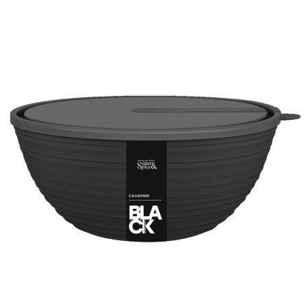 Салатник с крышкой Sugar&Spice Black 1,2л SE400311621